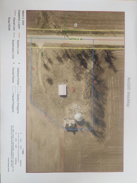 Vacant Land For Sale - 1850 Daysville Road<br/> FRANKLIN GROVE, IL 61031