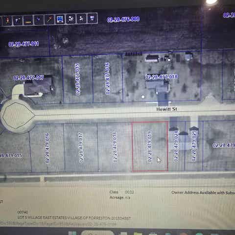 Vacant Land For Sale - 617 & 619 Hewitt Street<br/> Ogle County, FORRESTON, IL 61030