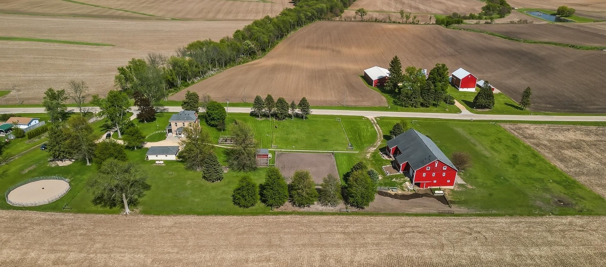 Photo 1 of 72 — 10538 N PECATONICA (5+AC) Road, LEAF RIVER, IL 61047