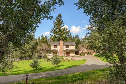 Photo of 405 Cold Springs Road, Angwin, CA 94508 (MLS # 326014042)