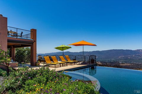 Photo of 1340 Crestmont Drive, Angwin, CA 94508 (MLS # 324093976)