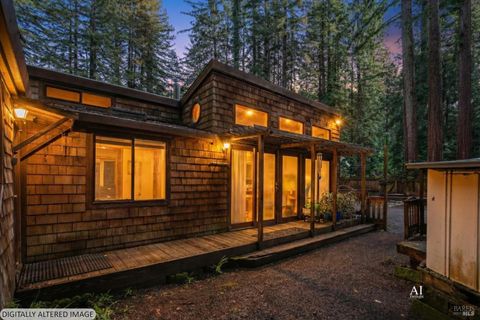 Photo of 3665 Cazadero Highway, Cazadero, CA 95421 (MLS # 326005776)