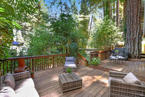 Photo of 15607 Old Cazadero Road, Guerneville, CA 95446 (MLS # 325074197)