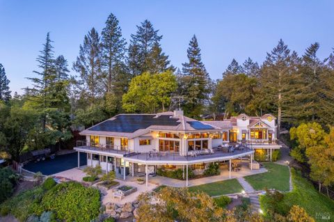 Photo of 568 Sunset Drive, Angwin, CA 94508 (MLS # 325089890)