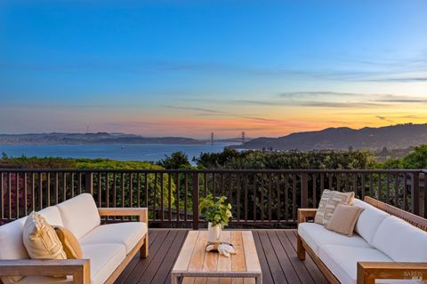 Photo of 615 Ridge Road, Tiburon, CA 94920 (MLS # 326022439)