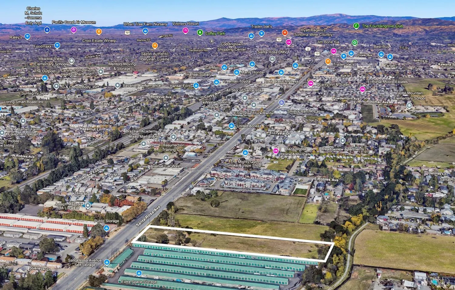 Santa Rosa, California 95407, United States, ,Land,Active,127460