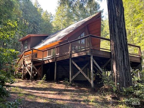 Photo of 35905 Hauser Bridge Road #J, Cazadero, CA 95421 (MLS # 325048183)