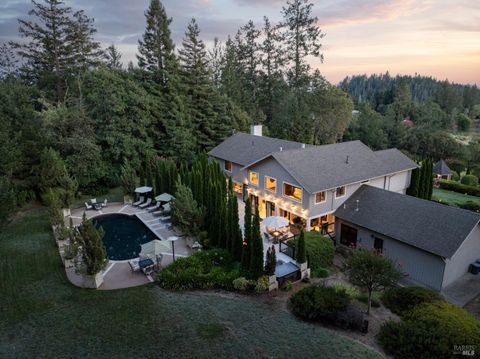 Photo of 330 Brookside Drive, Angwin, CA 94508 (MLS # 325073904)