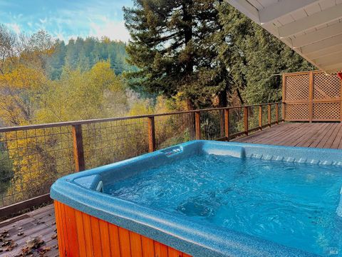 Photo of 16868 Center Way, Guerneville, CA 95446 (MLS # 325103419)