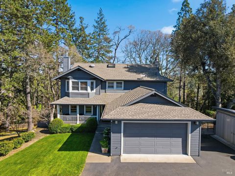 Photo of 125 White Cottage Road N, Angwin, CA 94508 (MLS # 326011167)