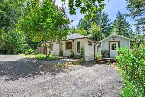 Photo of 11345 Ca 116 Highway, Guerneville, CA 95446 (MLS # 326037956)