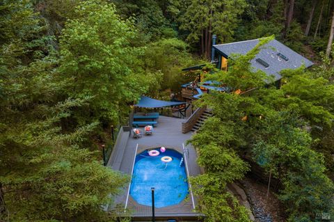 Photo of 15116 Cherry Street, Guerneville, CA 95446 (MLS # 326032351)