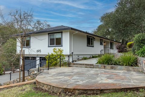 Photo of 695 Chiquita Road, Healdsburg, CA 95448 (MLS # 326033684)