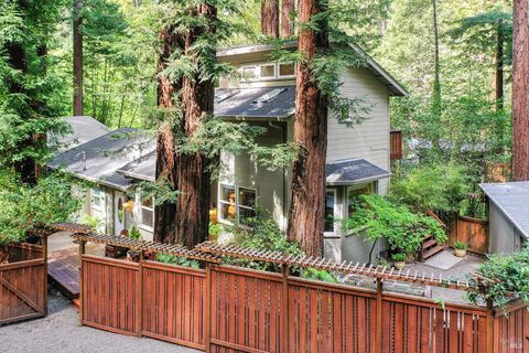 Photo of 15607 Old Cazadero Road, Guerneville, CA 95446 (MLS # 326030889)