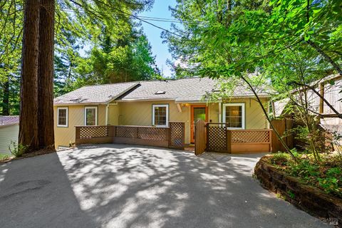 Photo of 17276 Summit Avenue, Guerneville, CA 95446 (MLS # 326026303)