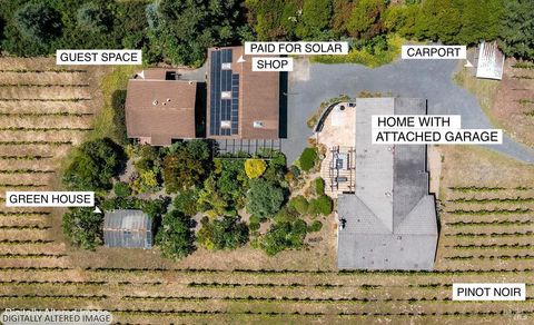 Photo of 9275 Ferguson Court, Sebastopol, CA 95472 (MLS # 326029343)