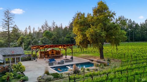 Photo of 425 Cold Springs Road, Angwin, CA 94508 (MLS # 326033321)