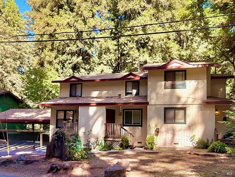 Photo of 14565 Canyon 1 Road, Guerneville, CA 95446 (MLS # 326078386)