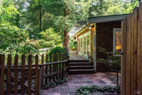 Photo of 15521 Old Cazadero Road, Guerneville, CA 95446 (MLS # 326047368)