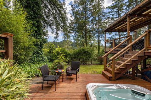 Photo of 16363 Wright Drive, Guerneville, CA 95446 (MLS # 326036422)
