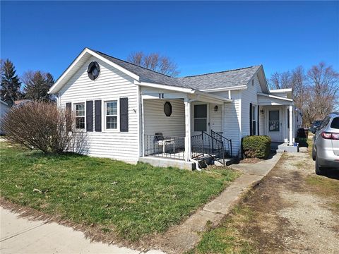 Homes For Sale - 11 W Cross Street<br/> Miami County, Laura, OH 45337