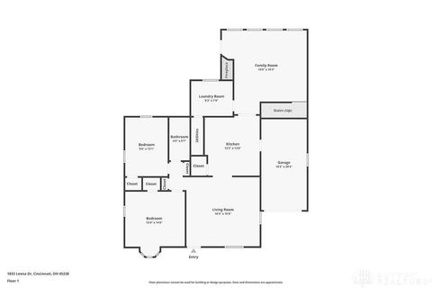 Tiny photo for 1833 Leona Drive, Green Twp, OH 45238 (MLS # 946515)