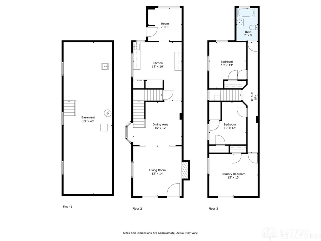 Dayton, Ohio 45403, United States, 3 Bedrooms Bedrooms, ,1 BathroomBathrooms,Residential,Active,227859