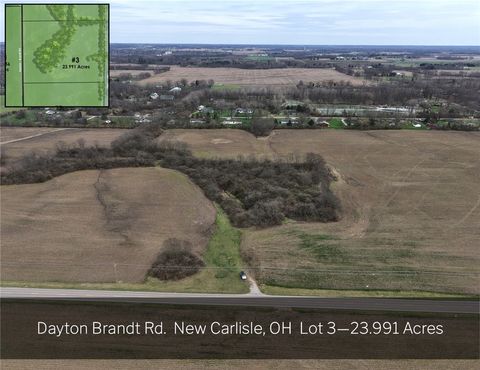 Vacant Land For Sale - LOT 3 Dayton Brand Rd. #3<br/> Miami County, New Carlisle, OH 45344