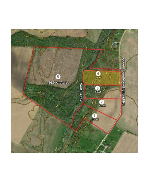 Vacant Land For Sale - TRACT 4 Good Hope-new Holland Road<br/> Washington Court House, OH 43145