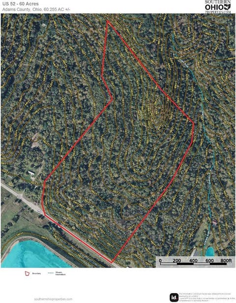 Vacant Land For Sale - 60 AC Us Rt 52<br/> Manchester, OH 45144
