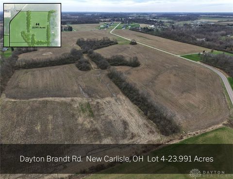 Vacant Land For Sale - LOT 4 Dayton Brandt Rd. #LOT 4<br/> New Carlisle, OH 45344