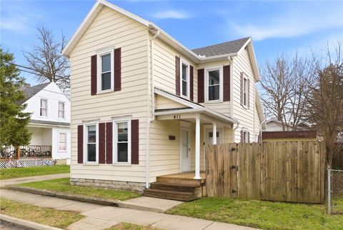 Homes For Sale - 411 Virginia Street<br/> Miami County, Piqua, OH 45356