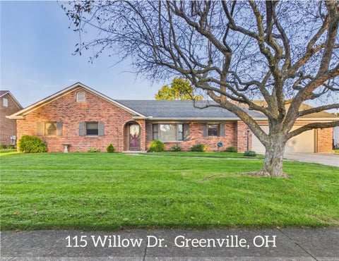 Homes For Sale - 115 Willow Drive<br/> Greenville, OH 45331