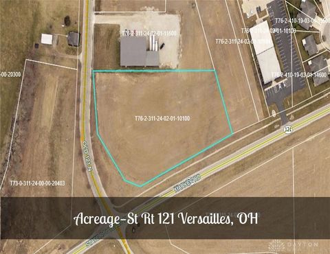 Vacant Land For Sale - State Route 121<br/> Versailles, OH 45380