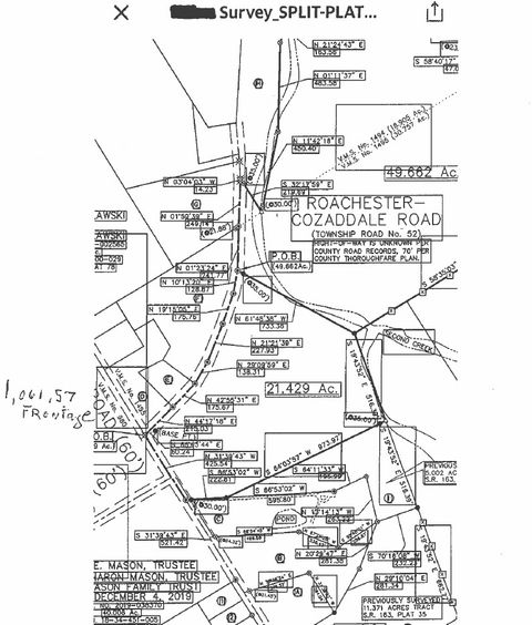 Vacant Land For Sale - 1 Roachester Cozaddale Rd<br/> Warren County, Pleasant Plain, OH 45162