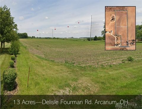 Vacant Land For Sale - Delisle-fourman Road<br/> Arcanum, OH 45304