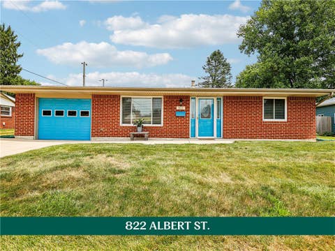 Homes For Sale - 822 Albert Street<br/> Englewood, OH 45322