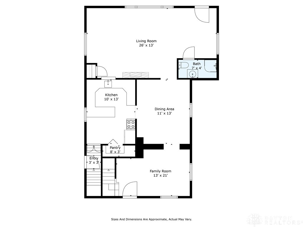 Dayton, Ohio 45420, United States, 3 Bedrooms Bedrooms, ,2 BathroomsBathrooms,Residential,Active,178020