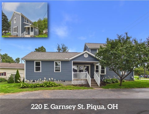 Homes For Sale - 220 E Garnsey Street<br/> Miami County, Piqua, OH 45356