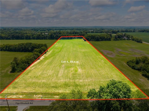 Vacant Land For Sale - LOT 6 Tipp Elizabeth Road<br/> Miami County, New Carlisle, OH 45344