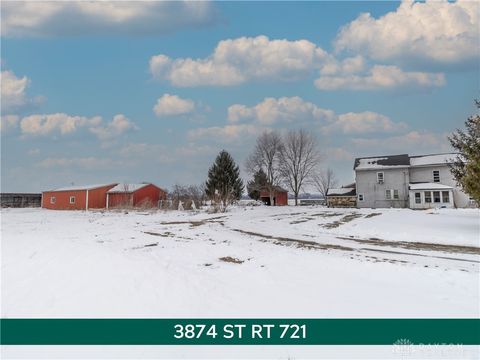 Homes For Sale - 3874 S State Route 721<br/> Miami County, Laura, OH 45337