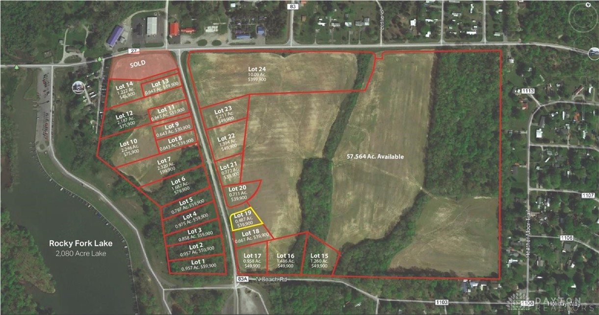 Lot 19 North Shore Drive, Hillsboro, Ohio image 2