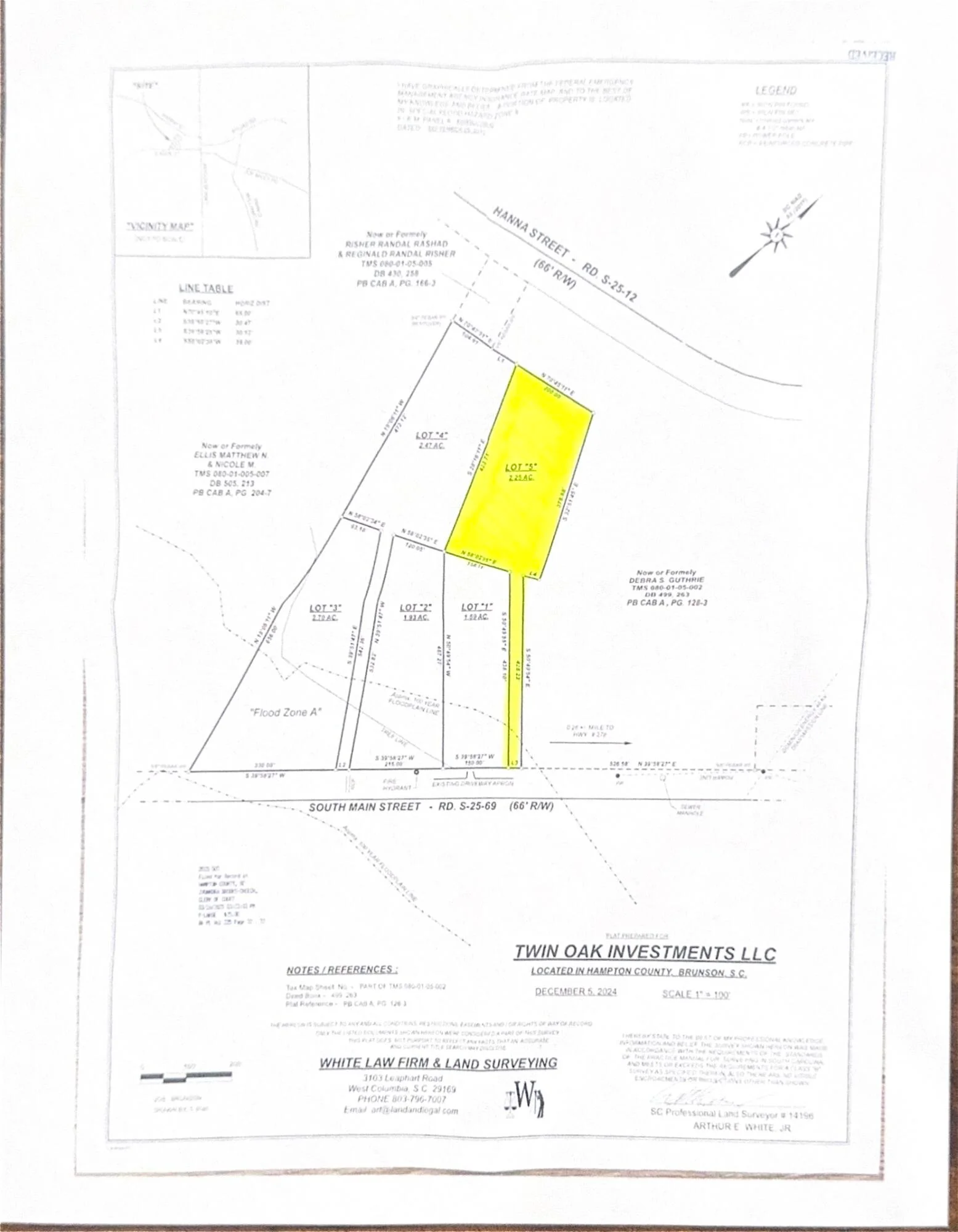 266 S Main Street, Brunson, SC, 29911