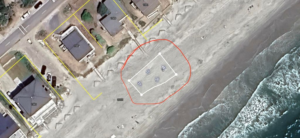 Photo of 0 E Ashley East Avenue, Folly Beach, SC 29439 (MLS # 25031655)