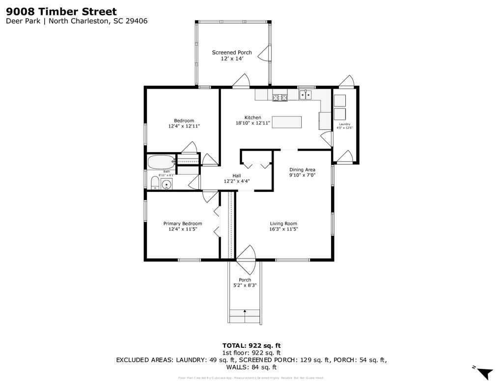 Photo of 9008 Timber Street, North Charleston, SC 29406 (MLS # 26008204)