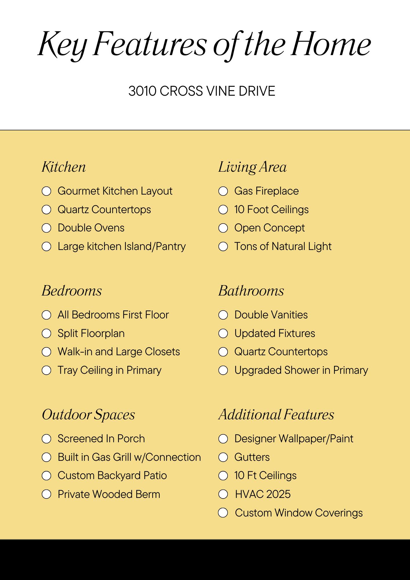 3010 Cross Vine Lane