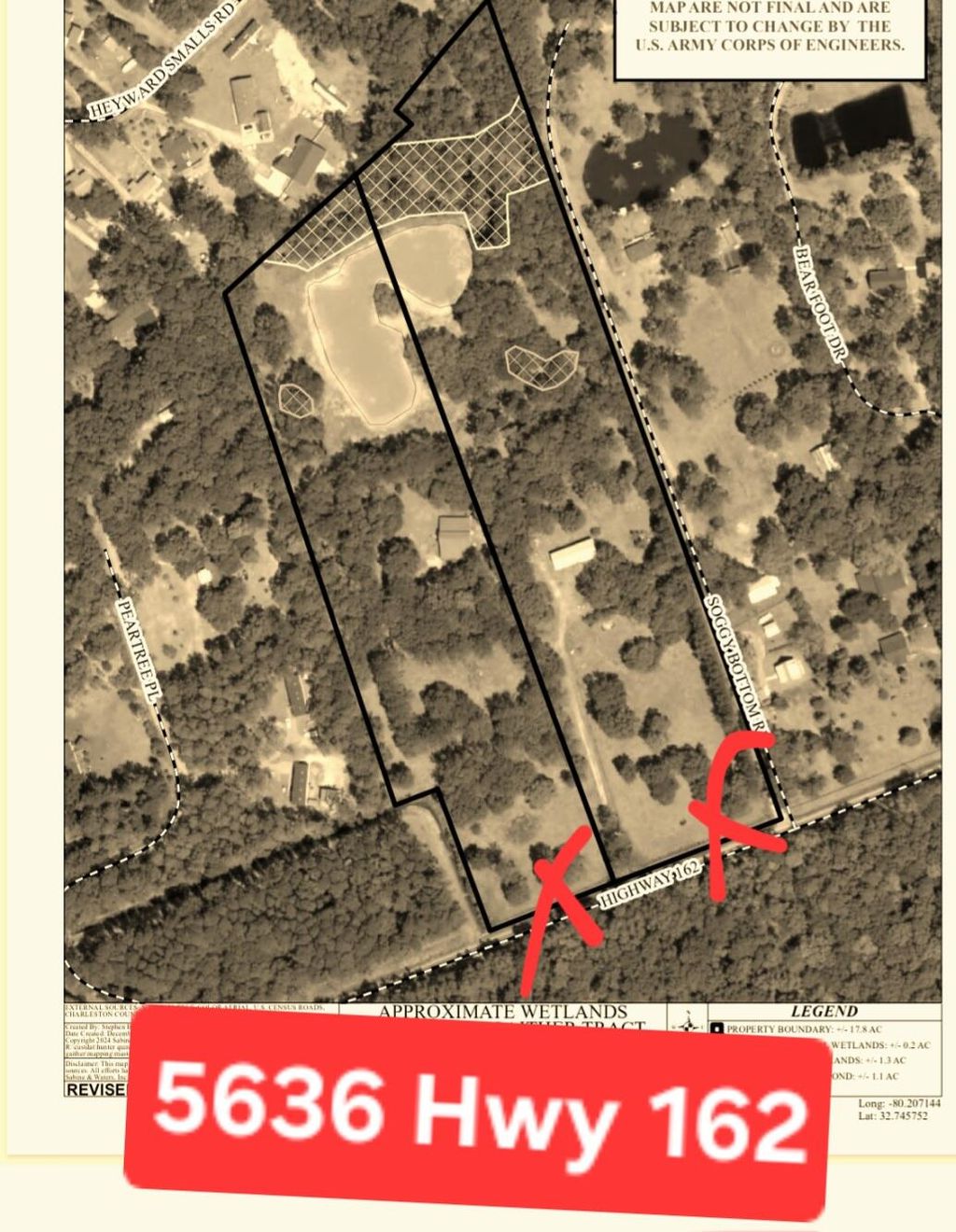 Photo of 5636 Highway 162, Hollywood, SC 29449 (MLS # 25028875)