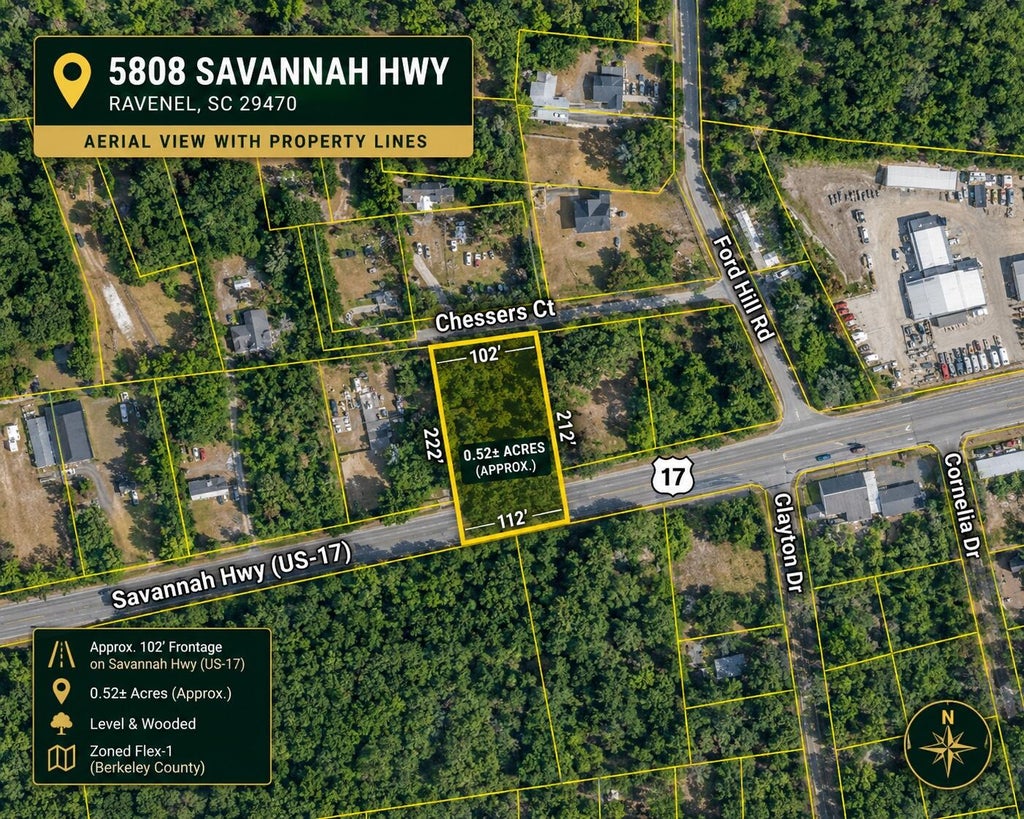 Photo of 5808 Savannah Highway, Ravenel, SC 29470 (MLS # 26020245)