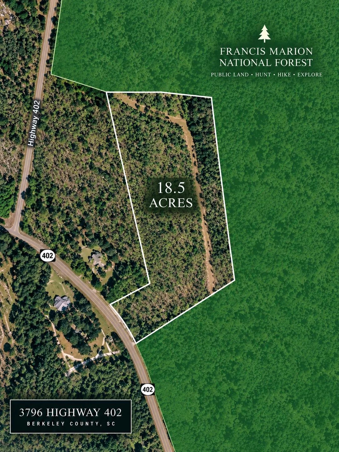 3796 Highway 402, Cordesville, SC, 29434