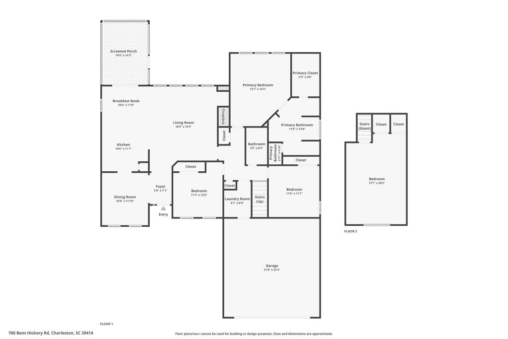 Photo of 766 Bent Hickory Road, Charleston, SC 29414 (MLS # 26028469)